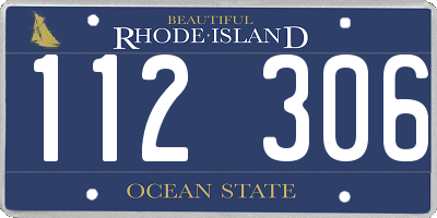 RI license plate 112306