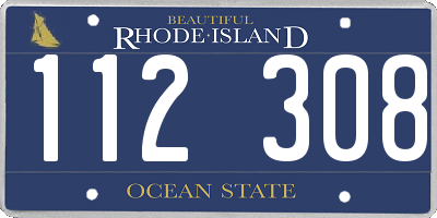 RI license plate 112308