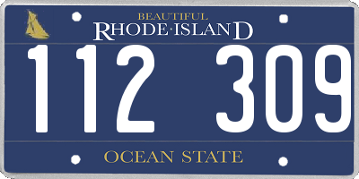 RI license plate 112309