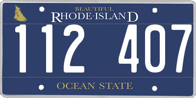 RI license plate 112407