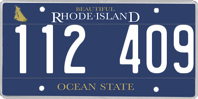 RI license plate 112409