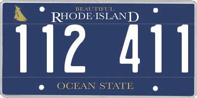 RI license plate 112411