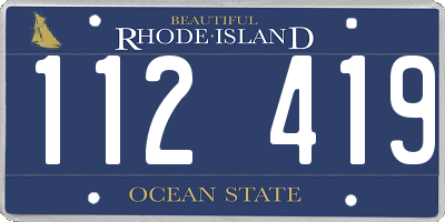RI license plate 112419