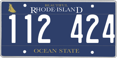 RI license plate 112424
