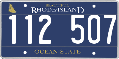 RI license plate 112507