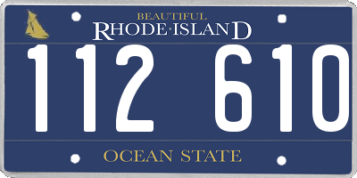 RI license plate 112610