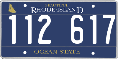 RI license plate 112617