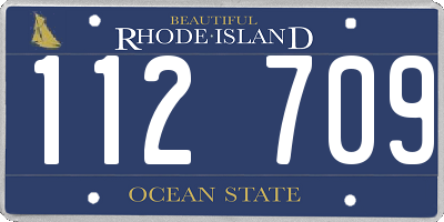 RI license plate 112709