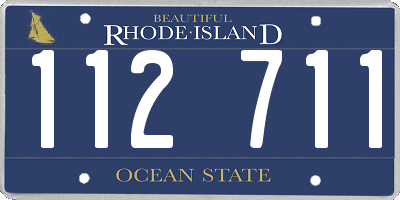 RI license plate 112711