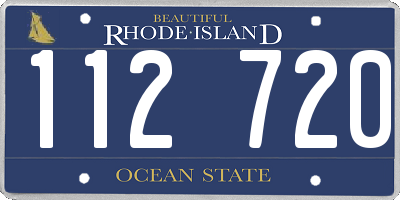 RI license plate 112720