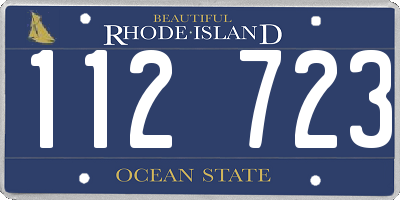 RI license plate 112723