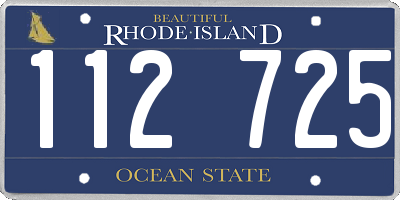 RI license plate 112725