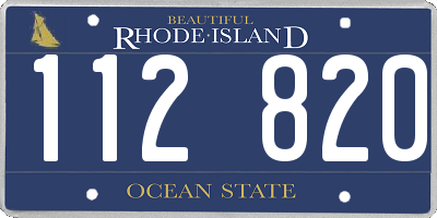 RI license plate 112820