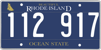 RI license plate 112917