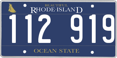 RI license plate 112919