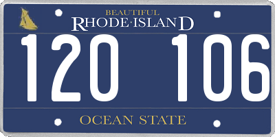 RI license plate 120106