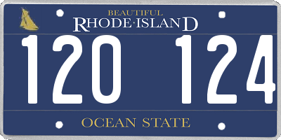 RI license plate 120124