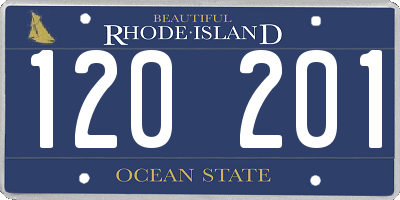 RI license plate 120201