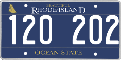 RI license plate 120202