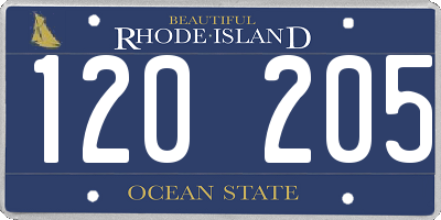 RI license plate 120205