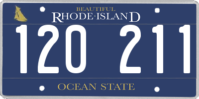 RI license plate 120211
