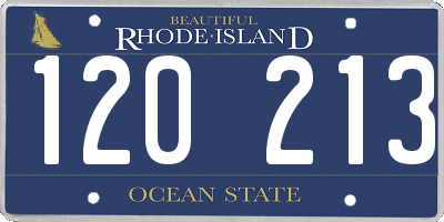 RI license plate 120213