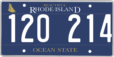 RI license plate 120214