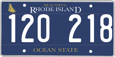 RI license plate 120218