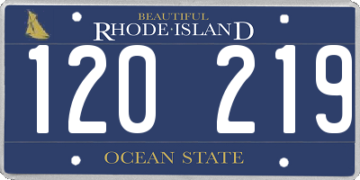 RI license plate 120219