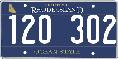 RI license plate 120302