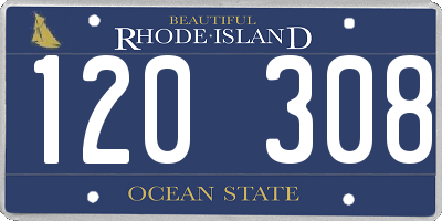 RI license plate 120308