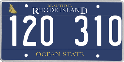 RI license plate 120310
