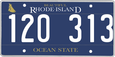 RI license plate 120313