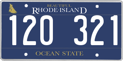 RI license plate 120321