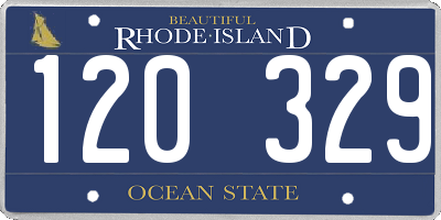 RI license plate 120329