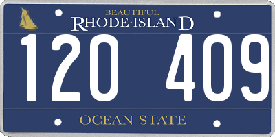 RI license plate 120409