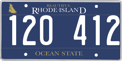 RI license plate 120412