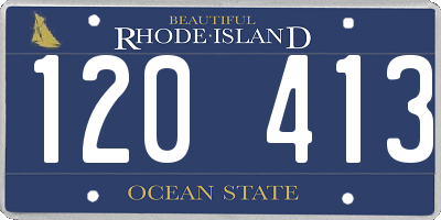 RI license plate 120413