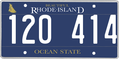 RI license plate 120414
