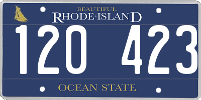 RI license plate 120423