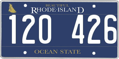 RI license plate 120426