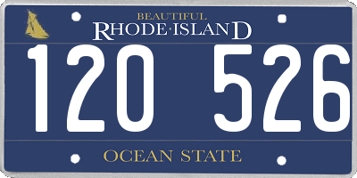 RI license plate 120526