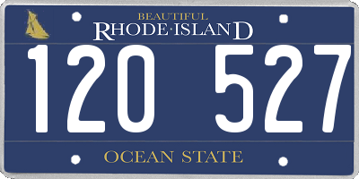 RI license plate 120527
