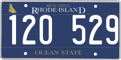 RI license plate 120529