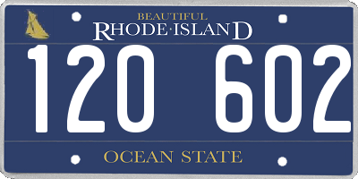 RI license plate 120602