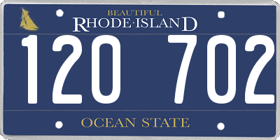 RI license plate 120702