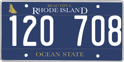 RI license plate 120708