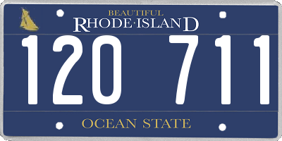 RI license plate 120711
