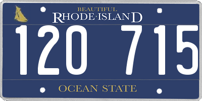 RI license plate 120715