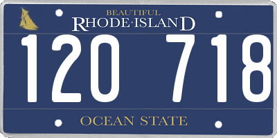 RI license plate 120718